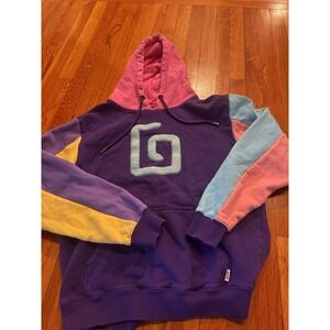 Karl Jacobs 2021 Colorblock Enchantment Limited Edition Hoodie Sz S Gamer Grunge